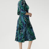 Tracey Dress in Cosmic Animal