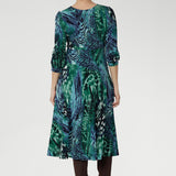 Tracey Dress in Cosmic Animal
