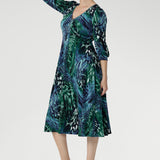 Tracey Dress in Cosmic Animal