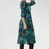 Tracey Dress in Cosmic Animal