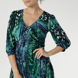 Tracey Dress in Cosmic Animal