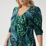 Tracey Dress in Cosmic Animal