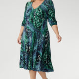 Tracey Dress in Cosmic Animal