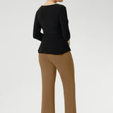 Uma Pant in Caramel