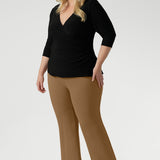 Uma Pant in Caramel