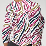 Vida Top in Rainbow Zebra