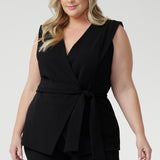 Vienna Vest in Black