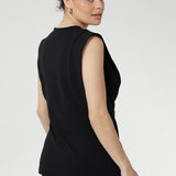 Vienna Vest in Black