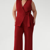 Vienna Vest in Flame