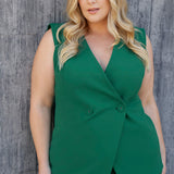 Vienna Vest in Jade