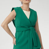 Vienna Vest in Jade