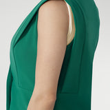 Vienna Vest in Jade