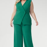 Vienna Vest in Jade