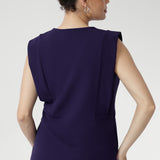 Vienna Vest in Purple
