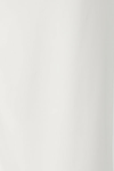 swatch of Australian and New Zealand fashion label L&F's white lyocell fabric used to make women's casual pants.