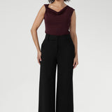 Wide Leg Pant in Black