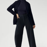 Wide Leg Pant in Charcoal
