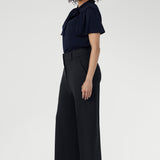 Wide Leg Pant in Charcoal