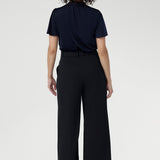 Wide Leg Pant in Charcoal