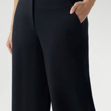 Wide Leg Pant in Charcoal