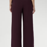 Wide Leg Pant in Wine