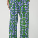 Wren Drawstring Pant in Summer Seahorse Bamboo