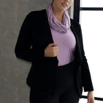 The Infinity Knit Scarf is the ultimate blend of luxury and practicality, crafted for effortless layering through autumn and winter. Made in Australia from a beautifully soft Tencel wool blend. Match back Lyndon Jacket in Black for warm corporate look for the cooler months. 
