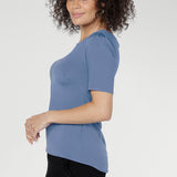 Ziggy Top in Slate Blue