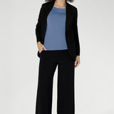 Ziggy Top in Slate Blue