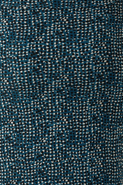 swatch of Australian and New Zealand fashion label L&F's, slinky jacquard 'Manhattan' jersey fabric used to make women's skirts and tops for work and corporate wear.