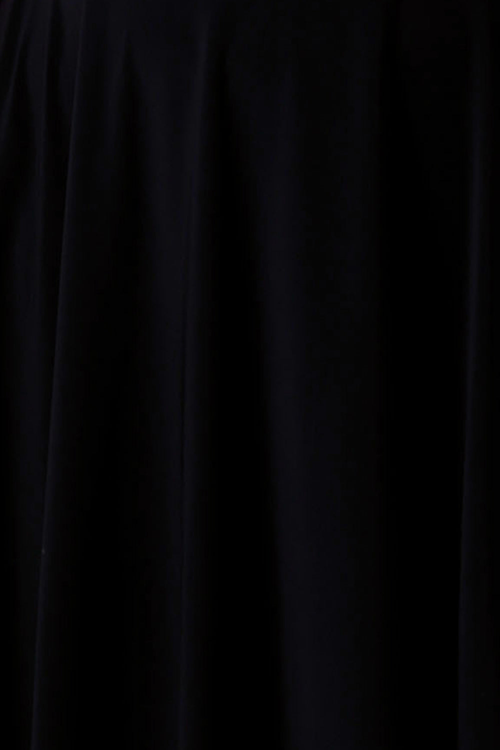 swatch of navy jersey fabric used by Australian-made women's clothing label Leina and Fleur to make work wear dresses and tops for petite to plus size women